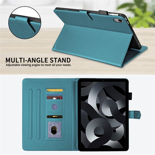For iPad 10/9/8/7/6/5th Gen Pro Air 11 13 2024 Shockproof Smart Case Stand Cover - Picture 4 of 57