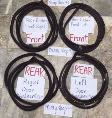 Weatherstrip Door Seal Rubber for Toyota Hilux 4Runner 4D LN85 RN85 YN85 Complet