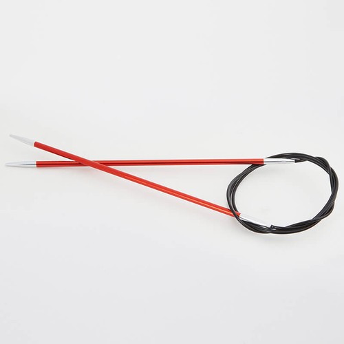 KnitPro Zing 100cm Fixed Circular Knitting Needles. - Picture 6 of 21