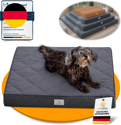 Orthopädisches Hundebett [Wasserdicht] - Die Neue Lieblings-Hundematte Deiner Fe