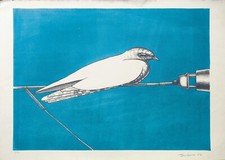 Litografia - Aldo Turchiaro . Prova d'autore - 1972