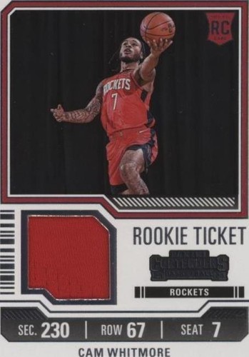 PSA 10 ? CAM WHITMORE RC 2023-24 Panini Select Silver Prizm 