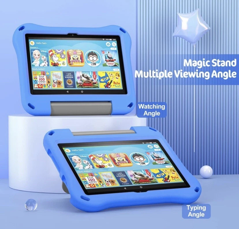 Amazon Fire HD Blue Kids 8 & 8 Plus Tablets Fits 2022 12th & 2020 10th Gen - Image 3 of 4