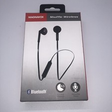 Magnavox Shuffle Wireless Earbuds with Bluetooth - Black