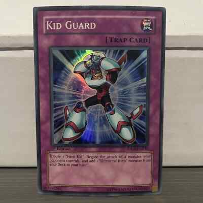 1ST EDITION KID GUARD 1996 DP03-EN030 YUGIOH CARD (LP/MP)