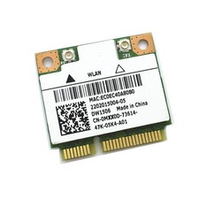 Dell DW1506 WLAN WiFi mini half Card ATHEROS AR5B125 AR9485 MNRG4/MXX0D Card