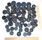 GI Joe  Vehicle Parts Vintage  Wheels  Tires Lot   1980's 1990's