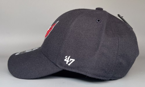 Men's '47 Washington Capitals Logo MVP Adjustable Hat Navy Blue New - Picture 4 of 9