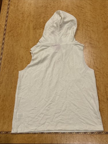 Women's Coca-Cola Sleeveless Graphic Hoodie (Juniors') - Off White M - Picture 2 of 2
