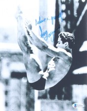 Greg Louganis Signed Team USA 8x10 Photo Inscribed Believe in Yourself Beckett