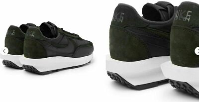 SACAI X NIKE LDWAFFLE WHITE  TRAINERS SNEAKERS SCHUHE TURNSCHUHE SHOES 9 42.5