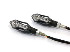 Motorbike LED Indicators Turn Signals Streetfighter Sports Bike Scrambler PAIR