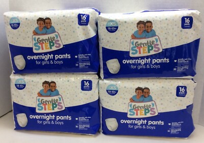 Swim Pants Diapers At Dollar General Gentle Steps Overnight Pants For Girls  Boys, XS (28-45 LBS), 64 CT, Ships Free