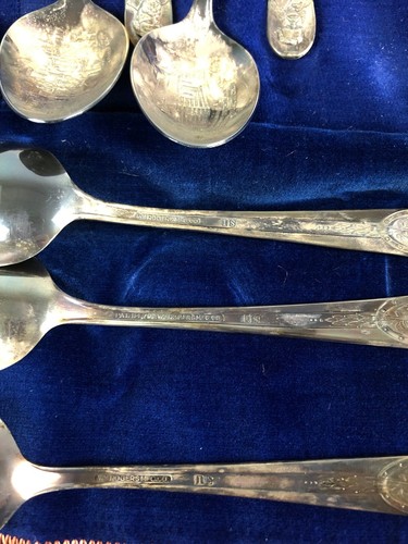 U.S. President Commemorative Spoon Set, Limited Edition, Wm. Rogers Mfg. Co. - Picture 9 of 12