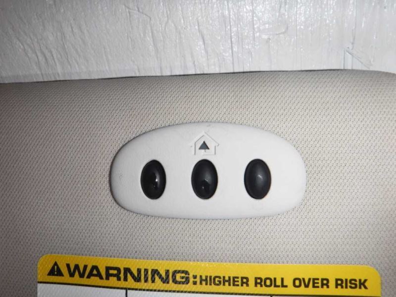 Driver  Sun Visor Illuminated With Garage Door Opener Fits 08-12 LIBERTY 178458