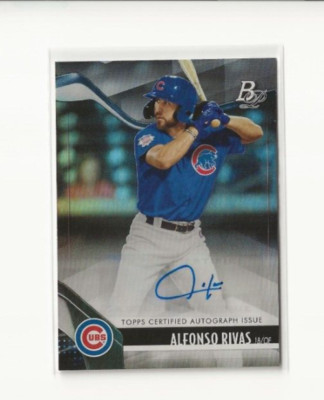 2021 Bowman Platinum Alfonso Rivas Auto #TOP-93 Cubs | eBay