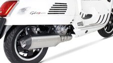 SIL. REMUS SPORTEXHAUS NO CAT. STAINLESS STEEL VESPA GTV 300 Six Days 2017-