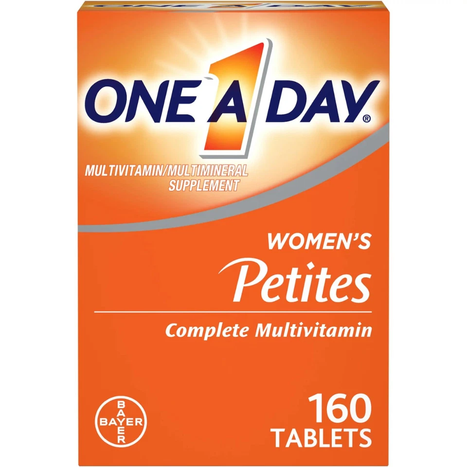 2 PACK One A Day Women's Petites Tablets, Multivitamins for Women, 160 Ct - Image 2 of 4