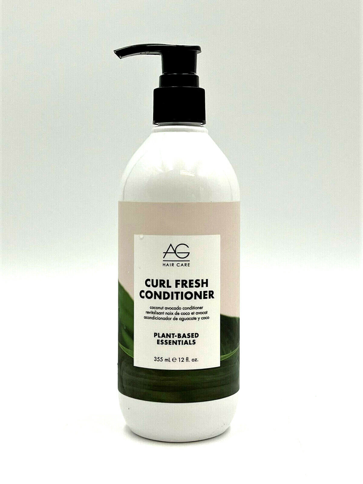AG Hair Curl Fresh Conditioner Coconut Avocado Plant-Based Essentials 12oz