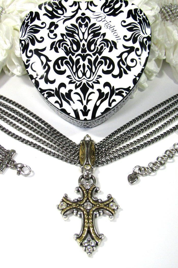 Brighton jewelry cross necklaces sale