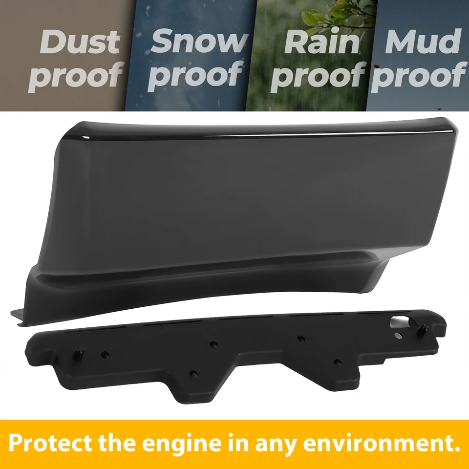 Juego de cubierta de enganche de repuesto negro para Chevrolet Suburban Tahoe 15 16 17 18 19 20 Foto 3 de 4