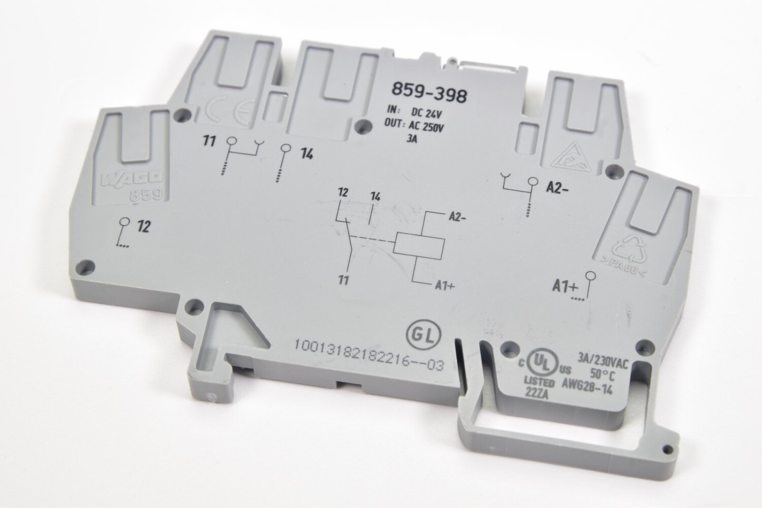 WAGO 859-398, Relay module 24V DC