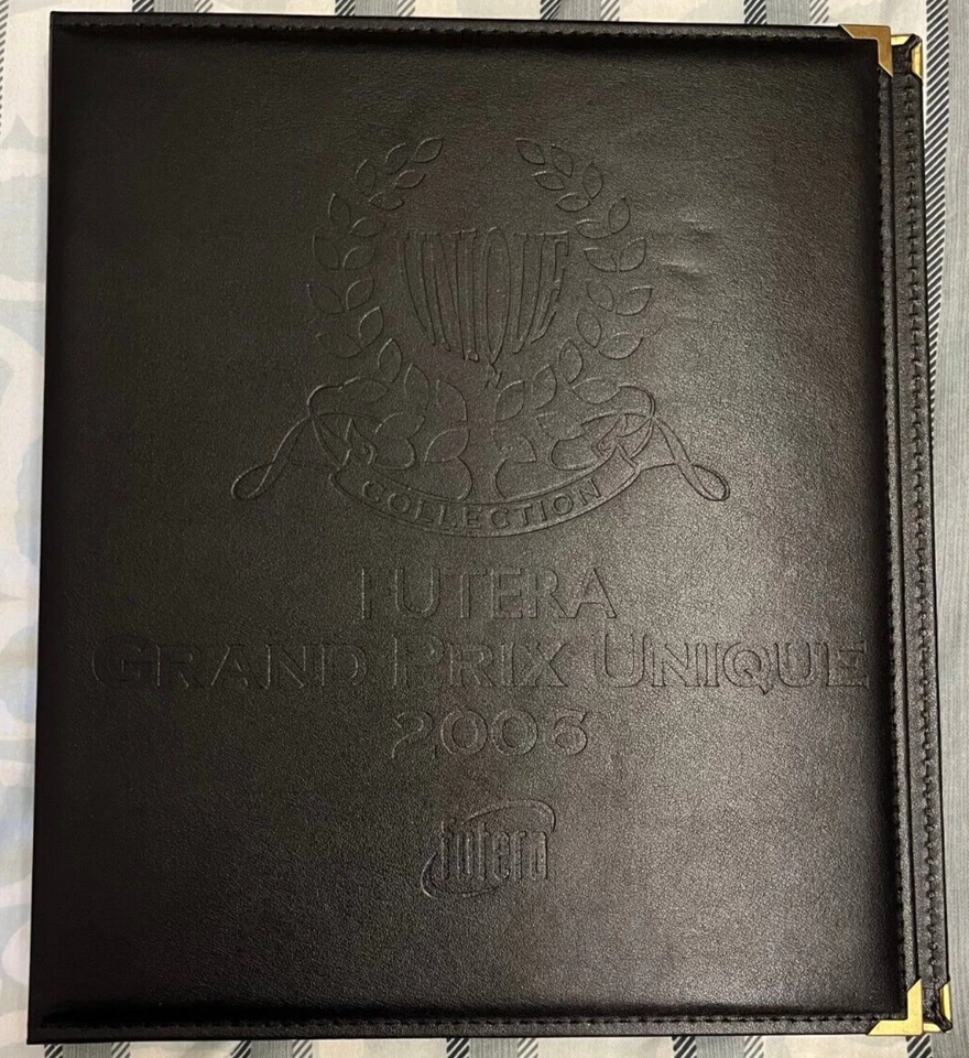 2006 Futera Grand Prix Unique F1 Card Binder - NEW!! MEGA RARE!! Limited Edition - image 2 of 4