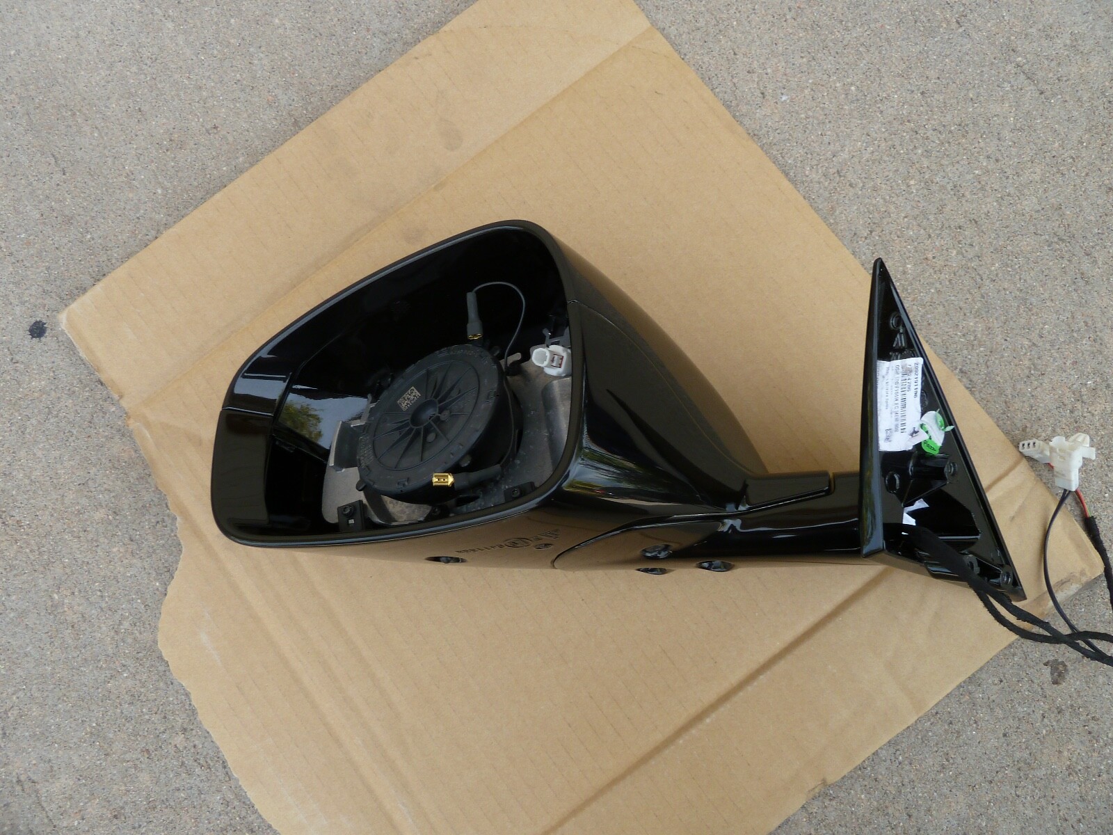 Ferrari GTC4 Lusso Left Driver Door Exterior Rear View Powered Mirror W temp Sen