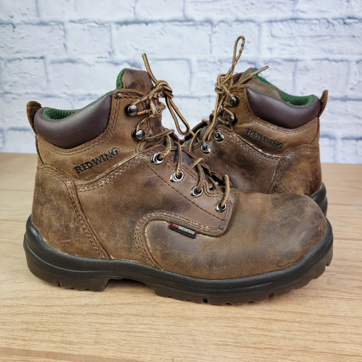 King toe shop red wing boots