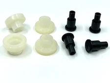 59-64 Buick Olds Pontiac door window regulator rollers & rivets 11/16 OD 4pcs