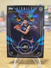2025-26 Topps Midnight Walter Clayton Jr. #NO-24 Night Owls /149 Jazz (RC)