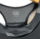 Athleta Girl Layered Tandem Tank Size XXL/ 16 Black & Grey Camo. Great Condition — photo 2