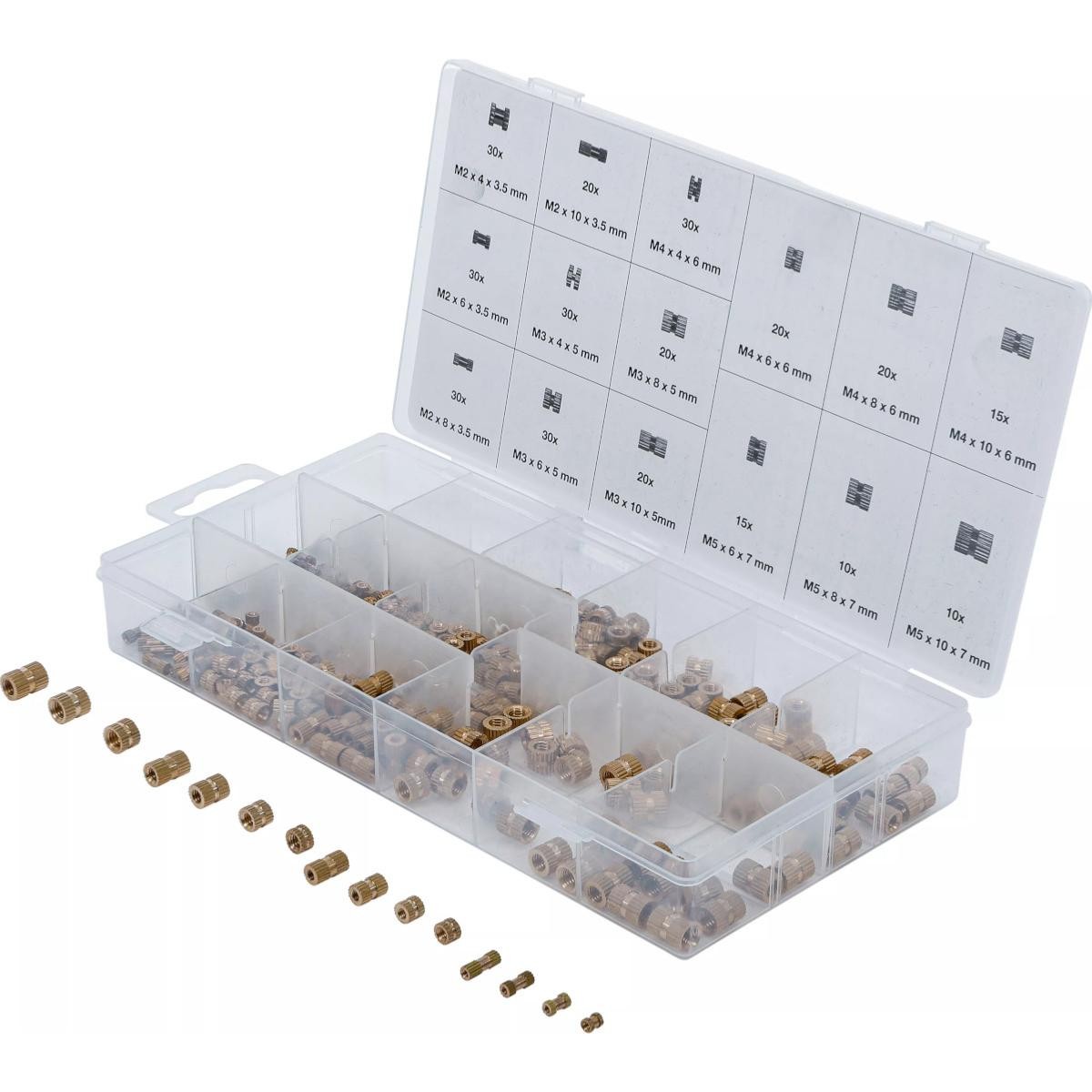 Inserts filetés en laiton M2-M5 pour créer des objets durables en impression 3D
