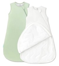 PurComfy Quilted Supersoft Sleep Sack, 2.5 TOG Premium Bamboo Viscose Warm Baby