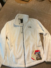 The North Face Osito Women  s Full Zip Fleece Jacket White Size M