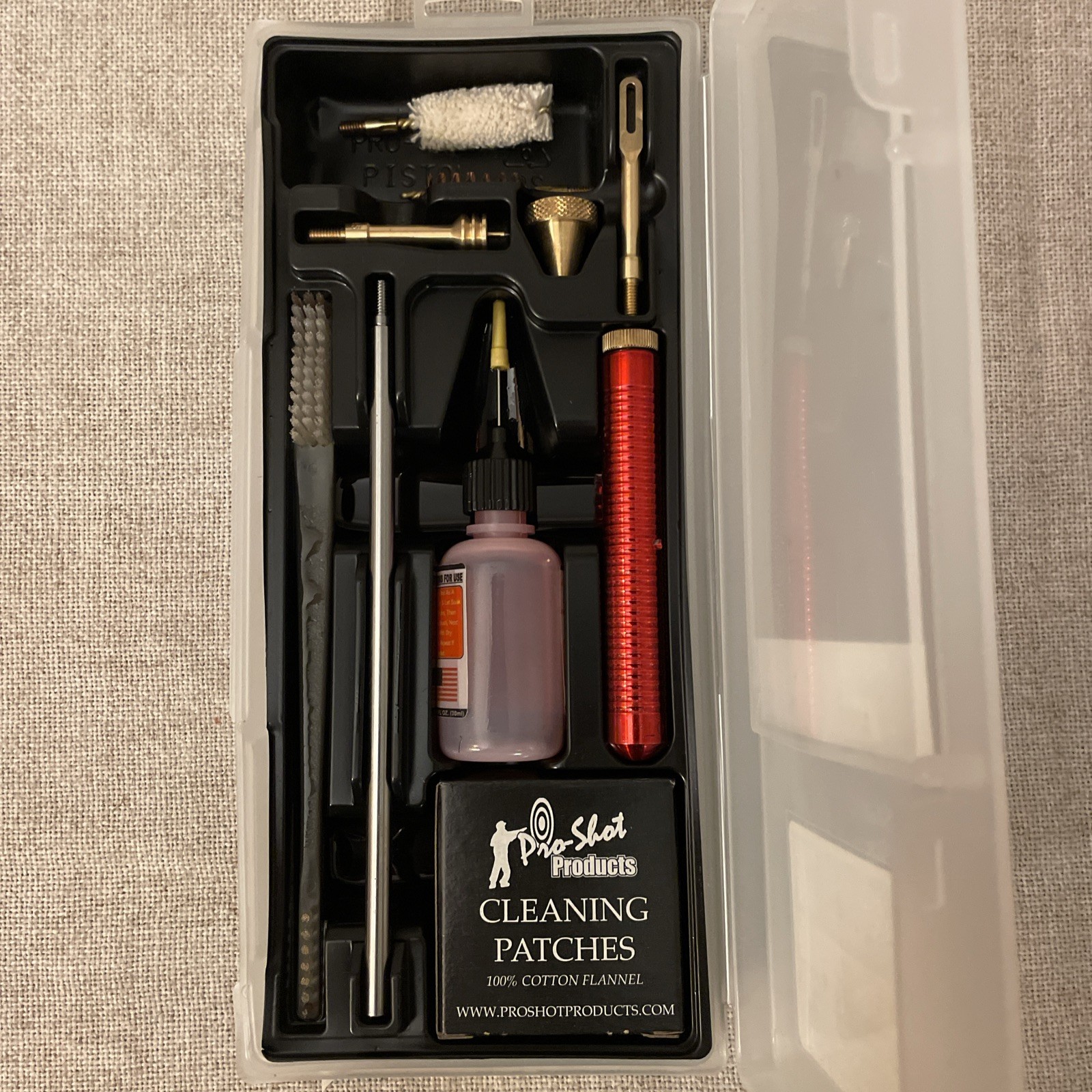 Pro-Shot Premium Gun Cleaning Kit For .45 Cal. Pistol