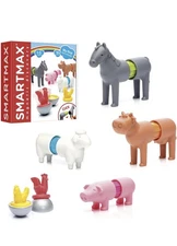 NEW SmartGames My First Farm Animals Magnetic Building Set STEM Learning Toy 