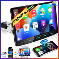 Autoradio 10,1 Zoll Wireless Apple Carplay Android Auto Dab+ Bluetooth 4G 1 Din