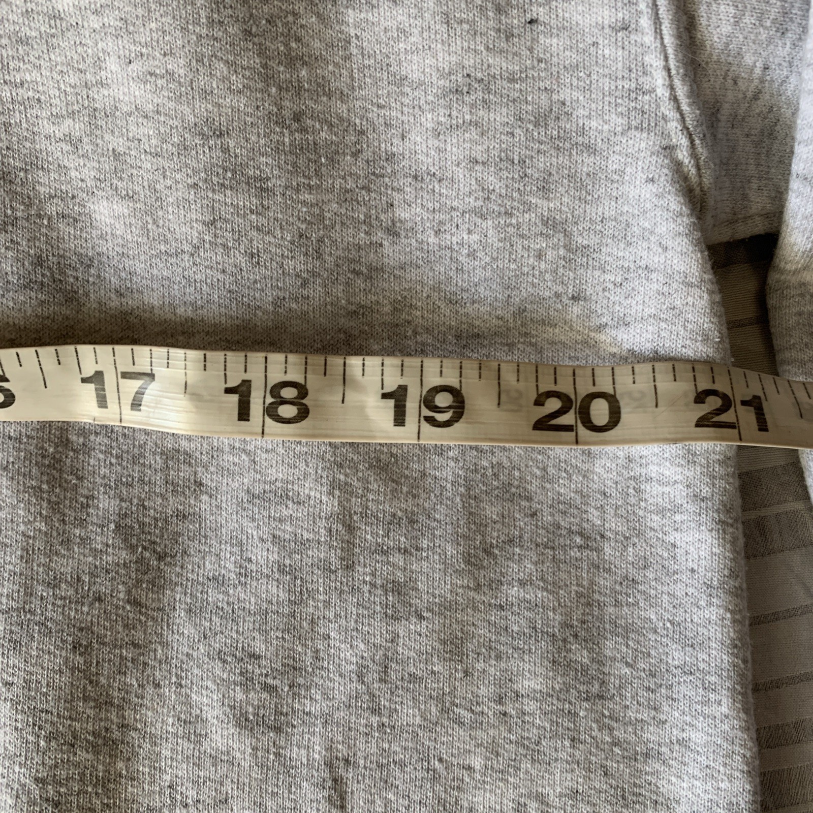 JERZEES NuBlend MEDIUM light Gray Sweatshirt Miss… - image 7