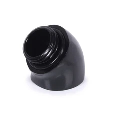 Alphacool 17590 Black Brass Water Block Adapter 1/4" 45° 20mm