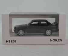 Norev BMW M3 E30 Black 1986 1/43 Street Car Model 350009