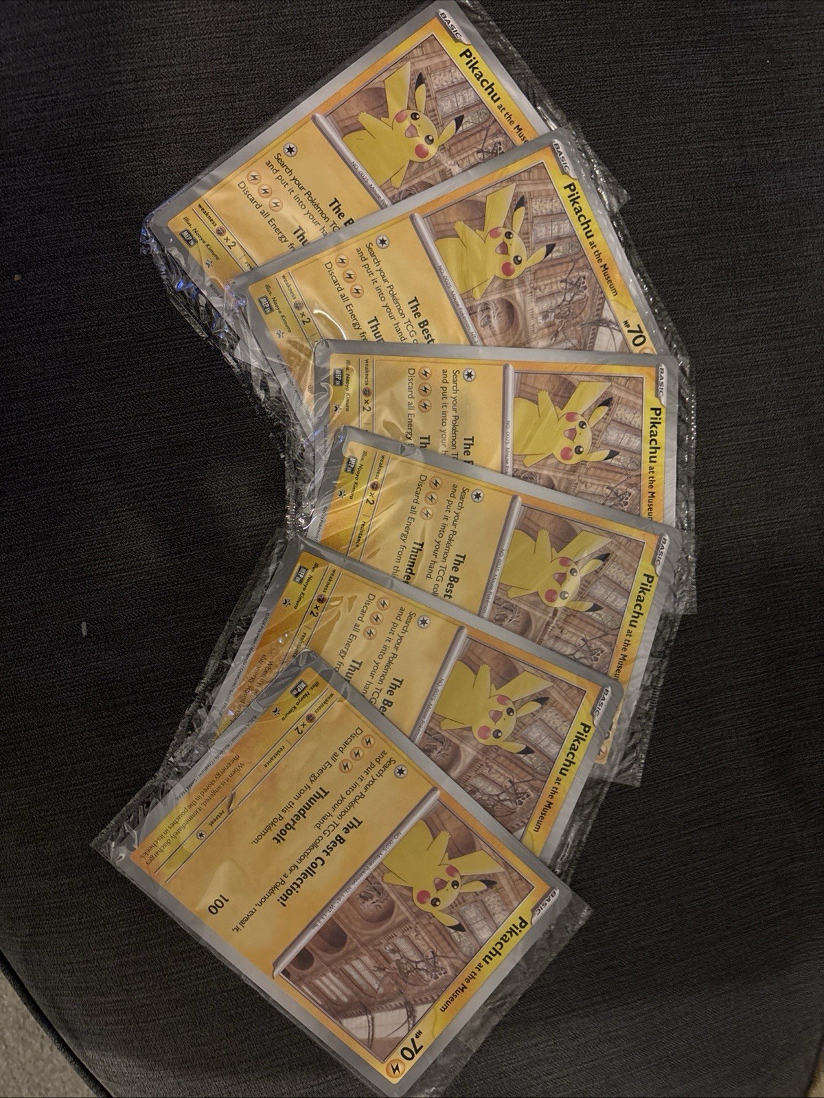 Pikachu At The Museum Jumbo Promo Card Pokemon TCG, New Sealed