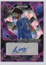 2024 Panini Prizm Draft Picks Purple Ice 19/99 Johnny Juzang #CFS-JJZ Auto 1tb7