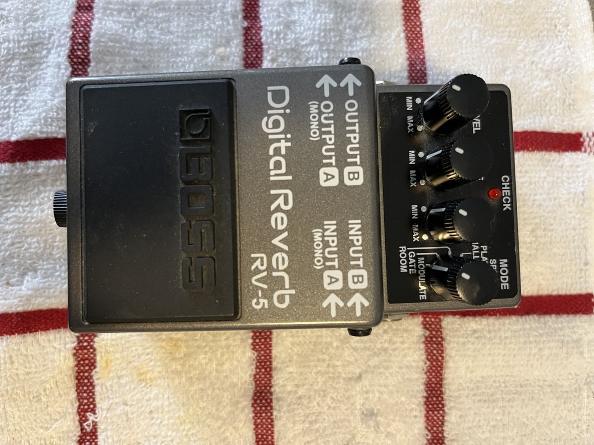 Boss RV-5 Reverb Guitar Effect Pedal for sale online | eBay