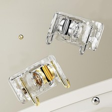Shower Head Holder Shower Hose Holder Wall Hanging with 2 Hooks Shower Handle