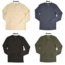 Member's Mark Men's Classic Fit Soft Waffle Knit Thermal Henley