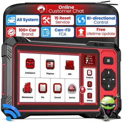 ANCEL DS410 Lite All System Bidirectional OBD2 Scanner Diagnostic Tool EPB BMS