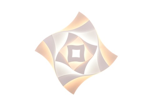 Trio AKITA LED-Deckenleuchte 48×48 cm – 56 W, dimmbar, CCT 3000–6500 K - Bild 4 von 5