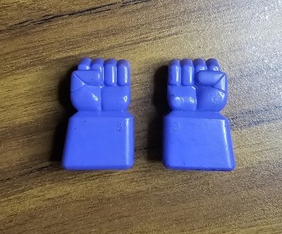 Vintage 1984 G1 Transformers SKYWARP Left / Right Fists Pair Accessory Parts