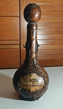 COGNAC DI SAN MARINO bottiglia vetro/cuoio (vuota)